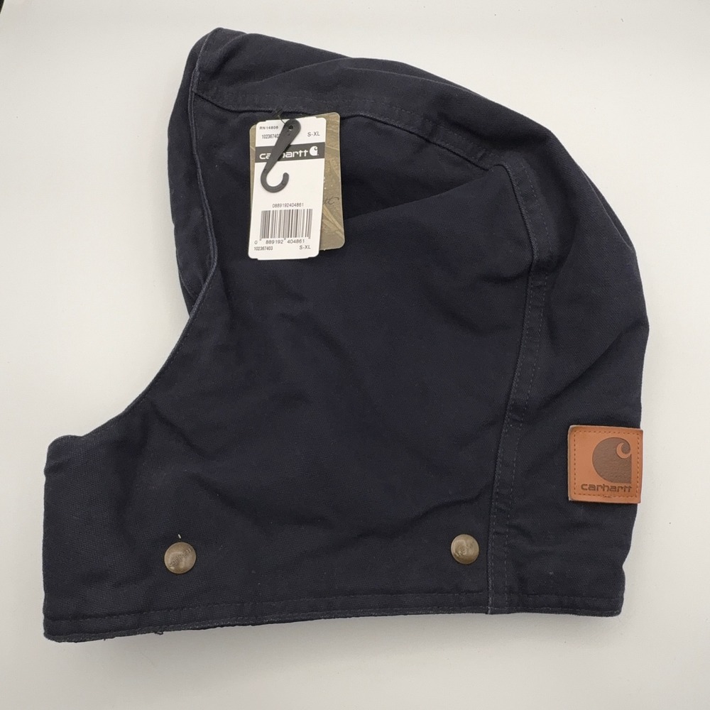 Carhartt Quilt Lined Sandstone Replacement Hood Mens S-XL Midnight Blue NWT